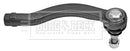 Borg & Beck Tie Rod End Rh  - BTR5657 fits Audi TT (8J) 06-