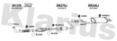 Klarius 301376 - Front Pipe For Cat  - Fits Honda Accord 1.8i