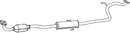 Klarius 325250 - Catalyst Type Approved Withpip  - Fits Toyota Yaris 1.3 VVTi