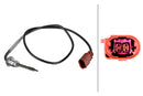 HELLA 6PT 010 376-601 Sensor, exhaust gas temperature - 2-pin connector