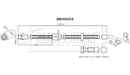 Borg & Beck Brake Hose - BBH9054
