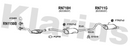 Klarius RN1150B - Catalyst Repair Pipe  - Fits Renault Espace 2.0i