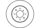 Disctech Brake Disc (Single) - Fits Fiat - ABD2259 - Front Axle