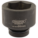 Expert HI-TORQ 6 Point Impact Socket, 1" Sq Dr, 60mm