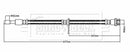 Borg & Beck Brake Hose  - BBH8845 fits Suzuki Swift V (AZ), Baleno FW,EW 2016-