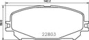 Mintex Brake Pad Set fits -Renault MDB3443 (also fits other vehicles)