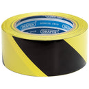 Draper Hazard Tape BLK/YLW 33M X 50mm - 63382