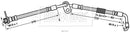 Borg & Beck Brake Hose  - BBH7817 fits Mazda MX-5 (NC)