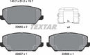 Textar Brake Pad Set - 2285501