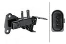 HELLA 6PP 009 409-331 Sensor, exhaust pressure - 3-pin connector - Bolted