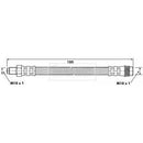 Borg & Beck Brake Hose  - BBH6606 fits Renault 25,Laguna I