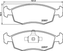 Mintex Brake Pad Set fits -Fiat MDB4007 (also fits other vehicles)