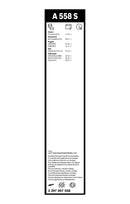 Bosch Aerotwin Front Wiper Blade Set - 700/400mm - A558S