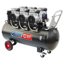 SIP QT AIR DD 4.5hp 150ltr Ultra Low Noise Oil-Free Direct Drive Compressor