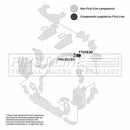 First Line Turbo Hose  - FTH1630 fits VAG A4,A5,A6,Q5,Q7