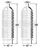 First Line Steering Gaiter Kit  - FSG3302 fits Ford Transit Connect