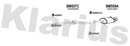 Klarius BM557C - Centre Pipe  - Fits BMW 520 D 2.0TD