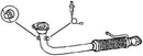 Klarius 301052 - Front Pipe For Cat  - Fits Rover 111 1.1i