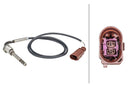 HELLA 6PT 358 181-331 Sensor, exhaust gas temperature - 2-pin connector
