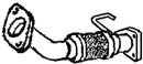 Klarius 302047 - Front Pipe For Cat  - Fits Honda FR-V 2.2CDTi