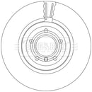 Borg & Beck Brake Disc - BBD7002S