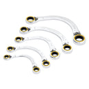 Draper Expert 5PC Half Moon Ratchet Span Set - 03941