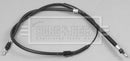 Borg & Beck Brake Cable- LH Rear - BKB2683 fits Vauxhall Corsa, Tigra 04-