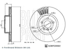 Blue Print Brake Disc (Single Disc) - ADBP430064