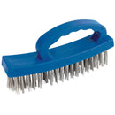Draper Plastic Handle 4row Wire Brush - 31077