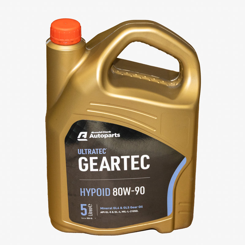 Ultratec Geartec Hypoid 80W90 - 5 Litre Engine Oil