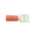 Wot-nots Wiring Connectors - Red - Female Slide-On - 6.3mm - Pack of 4 - PWN287