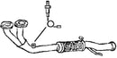 Klarius 301211 - Front Pipe For Cat  - Fits Saab 900i 2.0