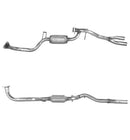 BM Cats Petrol Catalytic Converter - BM90611 with Fitting Kit - FK90611 fits Audi