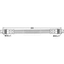 Borg & Beck Brake Hose  - BBH7135 fits Niss Primastar,GM Vivaro