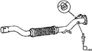 Klarius 301973 - Front Pipe For Cat  - Fits Ford Ka 1.3TDCi