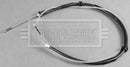 Borg & Beck Brake Cable LH & RH - BKB3791 fits Renault Kangoo MWB (Drums) 08-