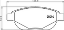 Brembo Brake Pad Set - P61137