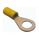 Wiring Connectors - Yellow - OBA Ring - 8mm Pack of 50 - PWC208