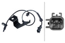HELLA 6PU 358 217-341 Sensor, wheel speed - 2-pin connector