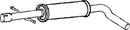 Klarius AU321M - Box With Centre Pipe  - Fits Audi TT 1.8i