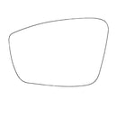 APEC Replacement Stick-On Standard Vehicle Mirror Glass LHS - AMS2601