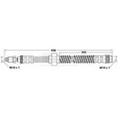 Borg & Beck Brake Hose  - BBH6270 fits Peugeot 405 88-