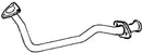 Klarius LR197H - Front Pipe  - Fits Land Rover 110 2.5TDi