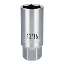 Carlyle Hand Tools 1/2in Drive 13/16in Chrome Spark Plug Socket - CSSP1226