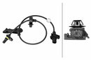 HELLA 6PU 358 219-011 Sensor, wheel speed - 2-pin connector