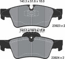 Textar Brake Pad Set - 2392301