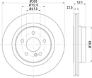 Mintex Brake Discs fits -MercedesBenz S302:5 MDC2051 (also fits other vehicles)