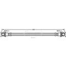 Borg & Beck Brake Hose  - BBH7894 fits Toy Urbane Cruiser,Verso,Yaris