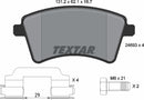 Mercedes-Benz Renault, Brake Pad Set - Textar 24693012407202