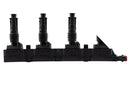 HELLA 5DA 358 000-271 Ignition Coil - 12V - 6-pin connector - Bolted